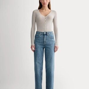 Everlane Way-High Jeans Dark Wash Size 26